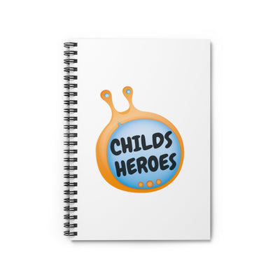 Spiral Notebook - Ruled Line CHILDS HEROES